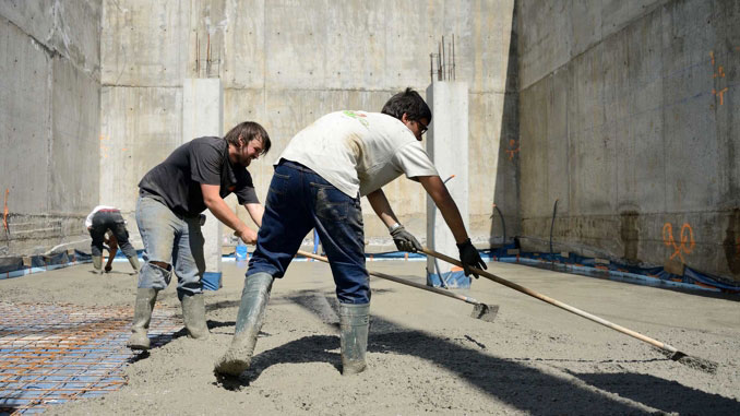 Le béton n'attend pas